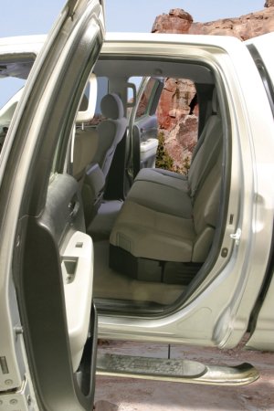 Toyota Tundra Underseat Storage Box - Rear - Tuffy Products - Lockbox - Black - `07-`22